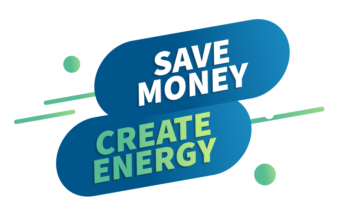 Roofing plus solar; Save Money; Create Energy